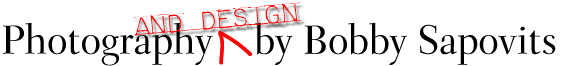 Photography and Design by Bobby Sapovits
